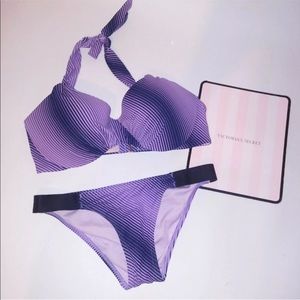NWT VICTORIA SECRET BIKINI 36 TOP XSMALL BOTTOMS